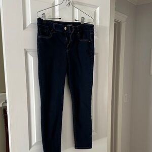 D. jeans Women's Dark Blue Straight Leg Jeans